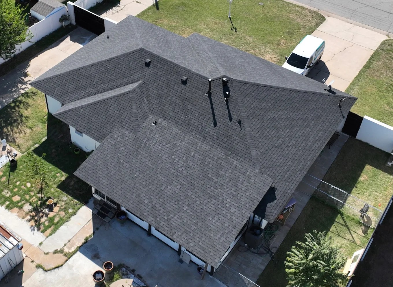 Thunder City Roofing residential exterior Edmond